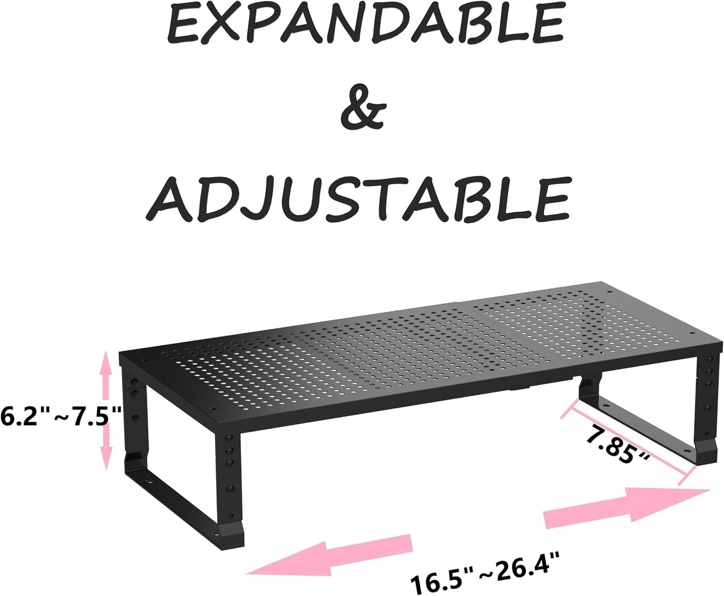 Estante metal apilable multifuncional para hogar cocina baño