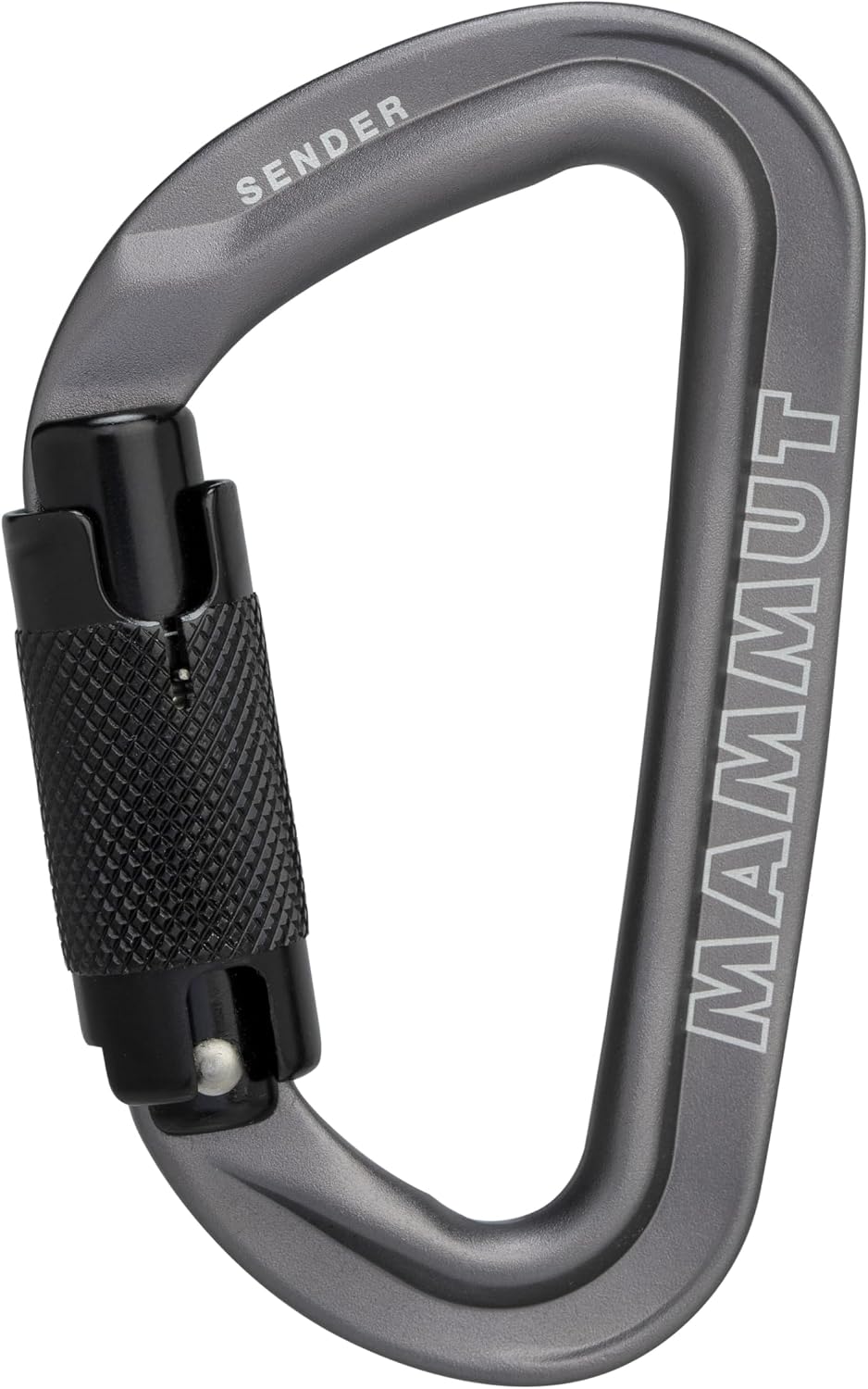 Mosquetón Twistlock Sender Mammut Gris