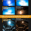 24 Pzas Luces LED Interiores Coche Kit Bombillas Brillantes