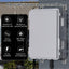 Caja eléctrica exterior con termostato ventilador 19.7x15.7"