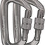 Mosquetones aluminio 3.2x2 pulg senderismo camping