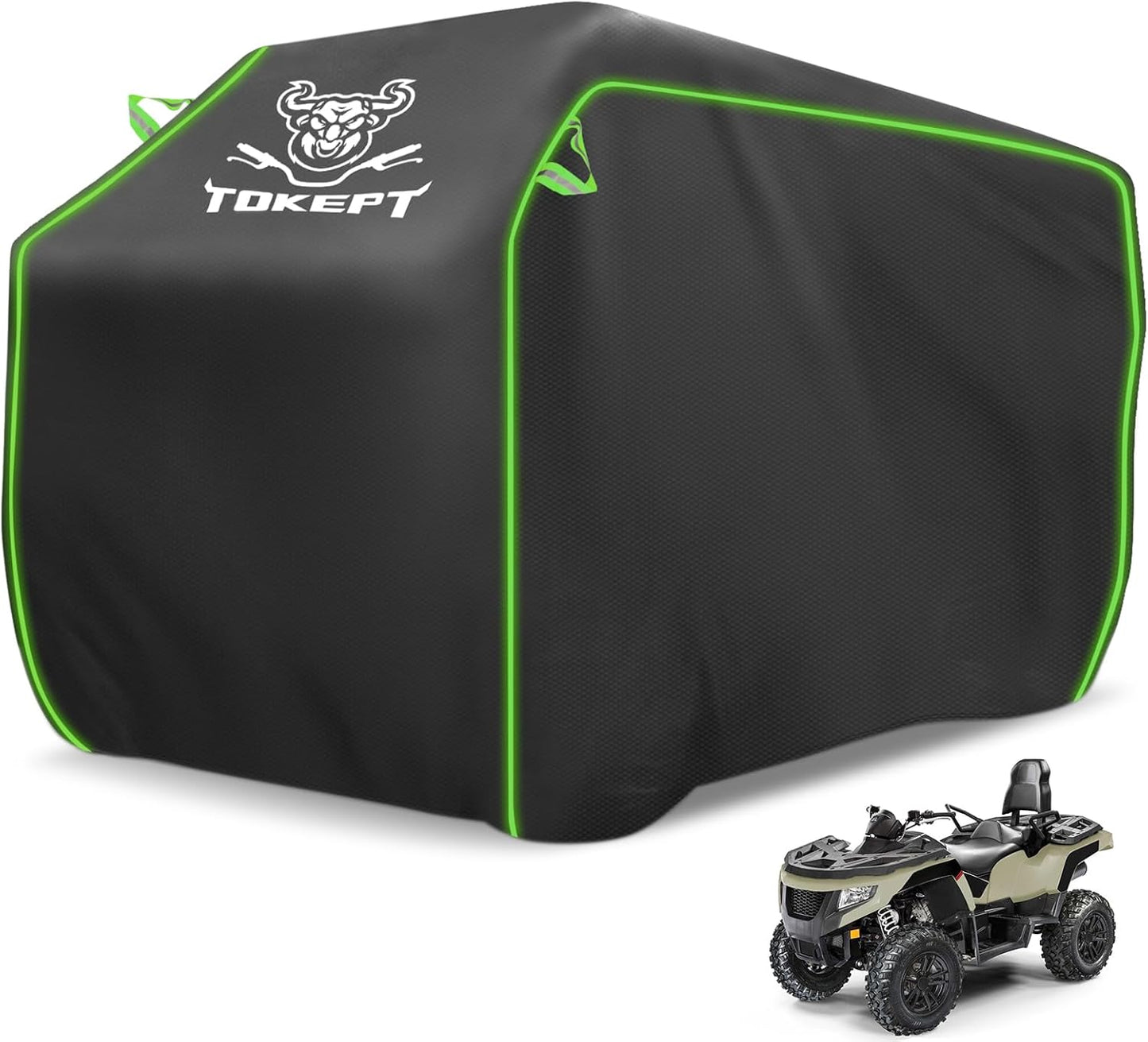 Cubierta impermeable ATV resiste viento y clima