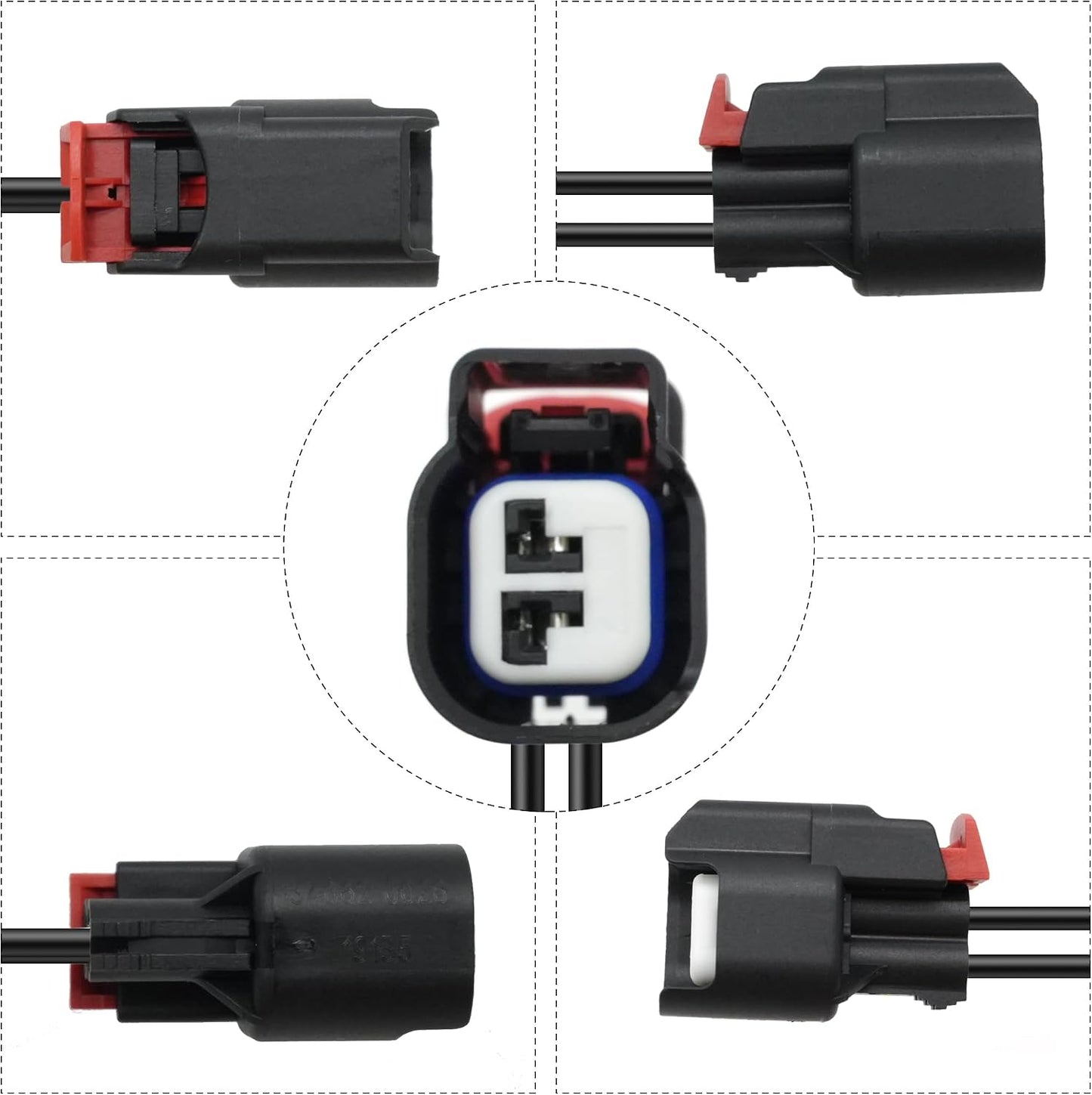 Arnés sensor ABS reemplazo Chrysler GM Dodge Ford 2 pzas