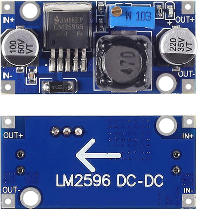 Convertidor LM2596 Paso Abajo 3.2V-35V