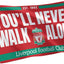 Bandera Liverpool FC 3x5ft para interiores y exteriores