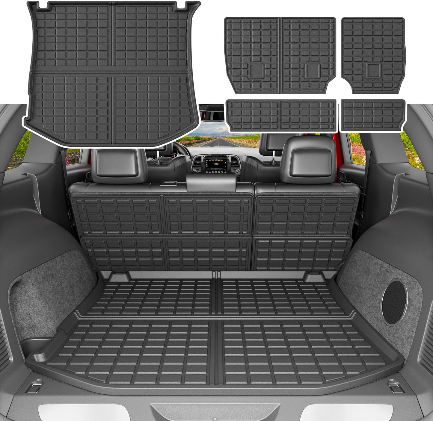 Alfombrilla maletero respaldo Jeep Grand Cherokee 11-21