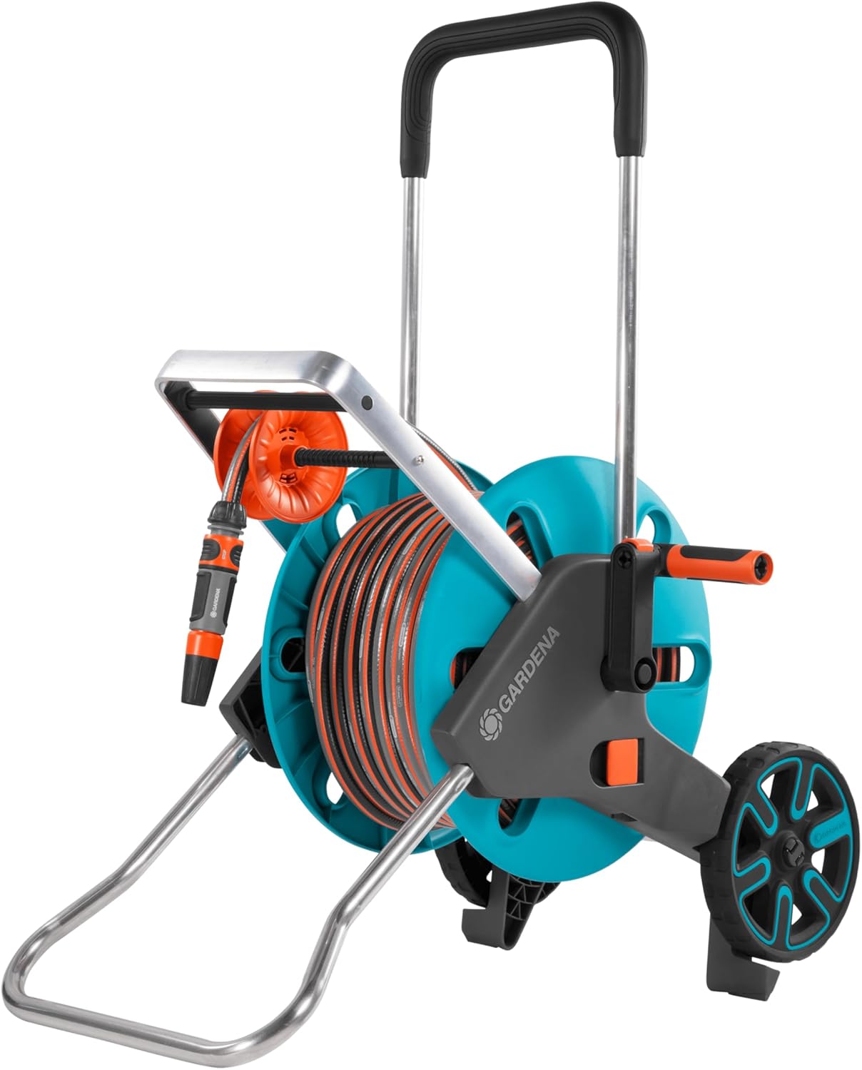 Carrito manguera 1/2pulg 60ft a prueba de heladas