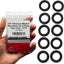 Juntas tóricas Viton para acoplador rápido 1/4 pack 10