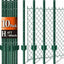 Postes valla metal 4ft pack 10 estacas valla temporal