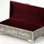 Joyero decorativo estilo egipcio metal antiguo