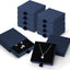 10 Cajas Regalo Cartón con Espuma 3.5x3.5" para Joyas