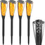 4 Pzas Luces Fuego Flicker Solar para Jardín Exterior