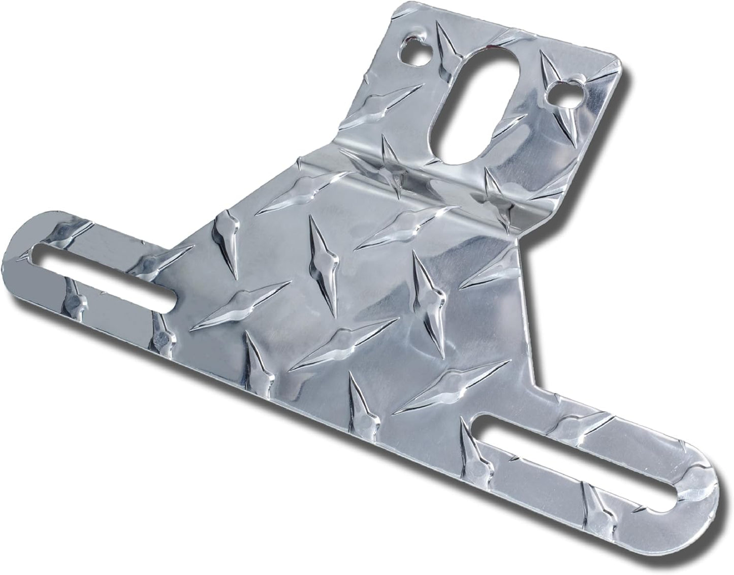 Kit soporte matrícula remolque adhesivo reflectante duradero