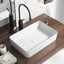 Fregadero baño 20pulg cerámica blanca 20x13.5pulg