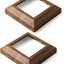 2 Postes Aluminio para Base Cubierta 6" Escaleras Porches