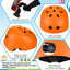 6 Cascos Bicicleta Niños 3-8 Años Ajustable CPSC