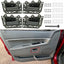 Manija puerta Jeep Grand Cherokee 05-10 4uds color gris