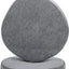 Posavasos tierra diatomeas 3.9x3.9pulg gris 2 pzas