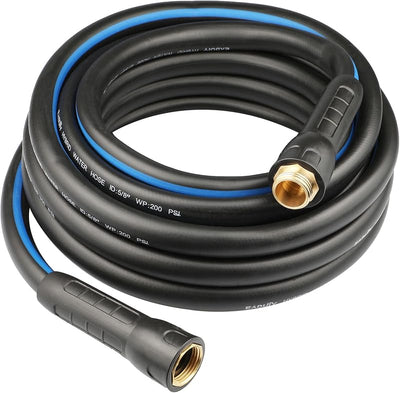 Manguera jardín 5/8pulg x25ft gris azul flexible