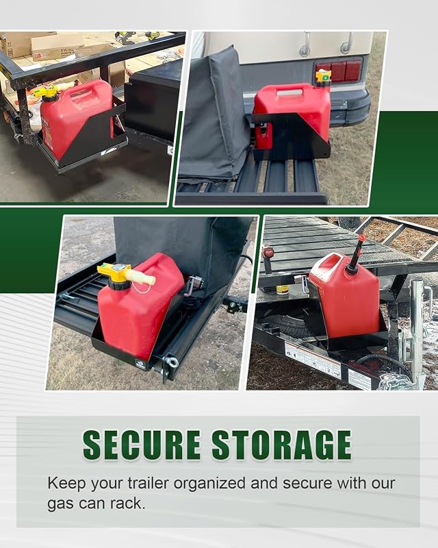 Soporte con candado para bidones 5gal remolque RV
