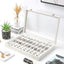 Estuche anillos terciopelo 100 ranuras para niñas