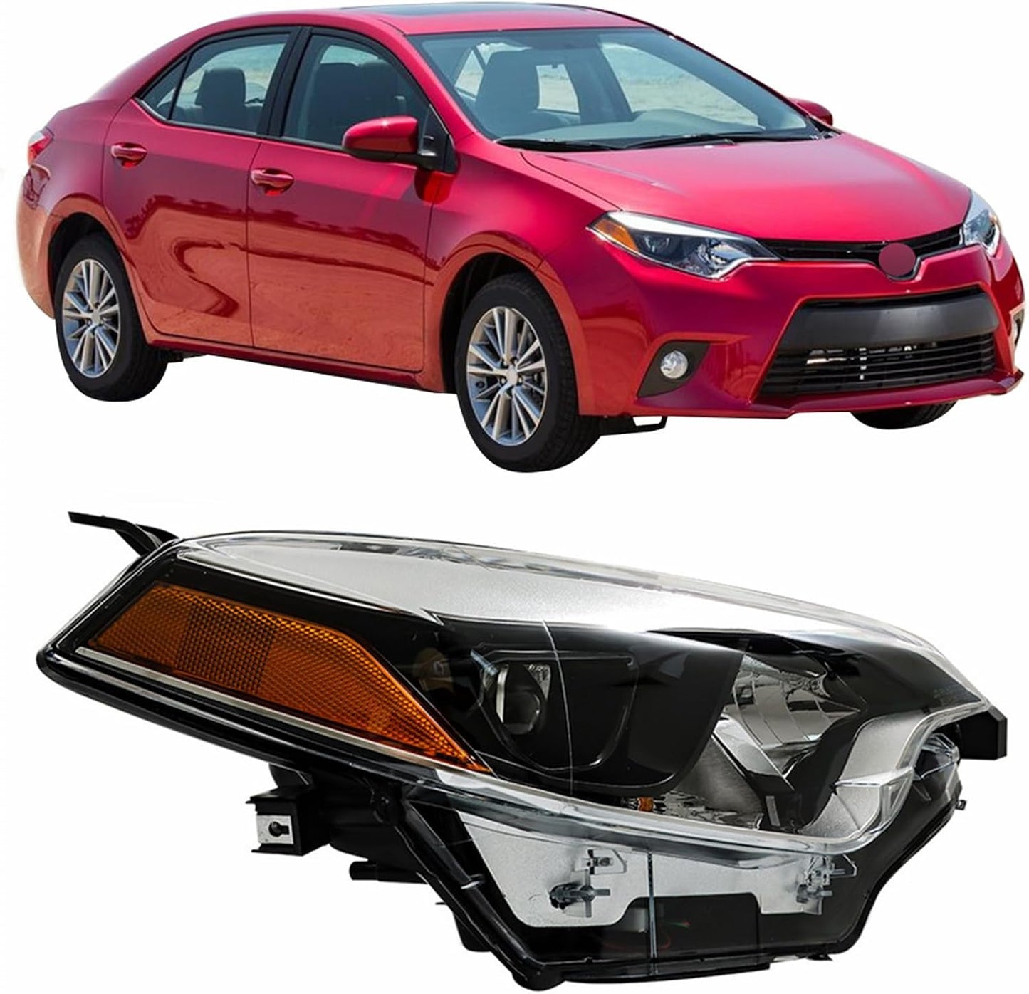 Faros delanteros derecha repuesto para Corolla