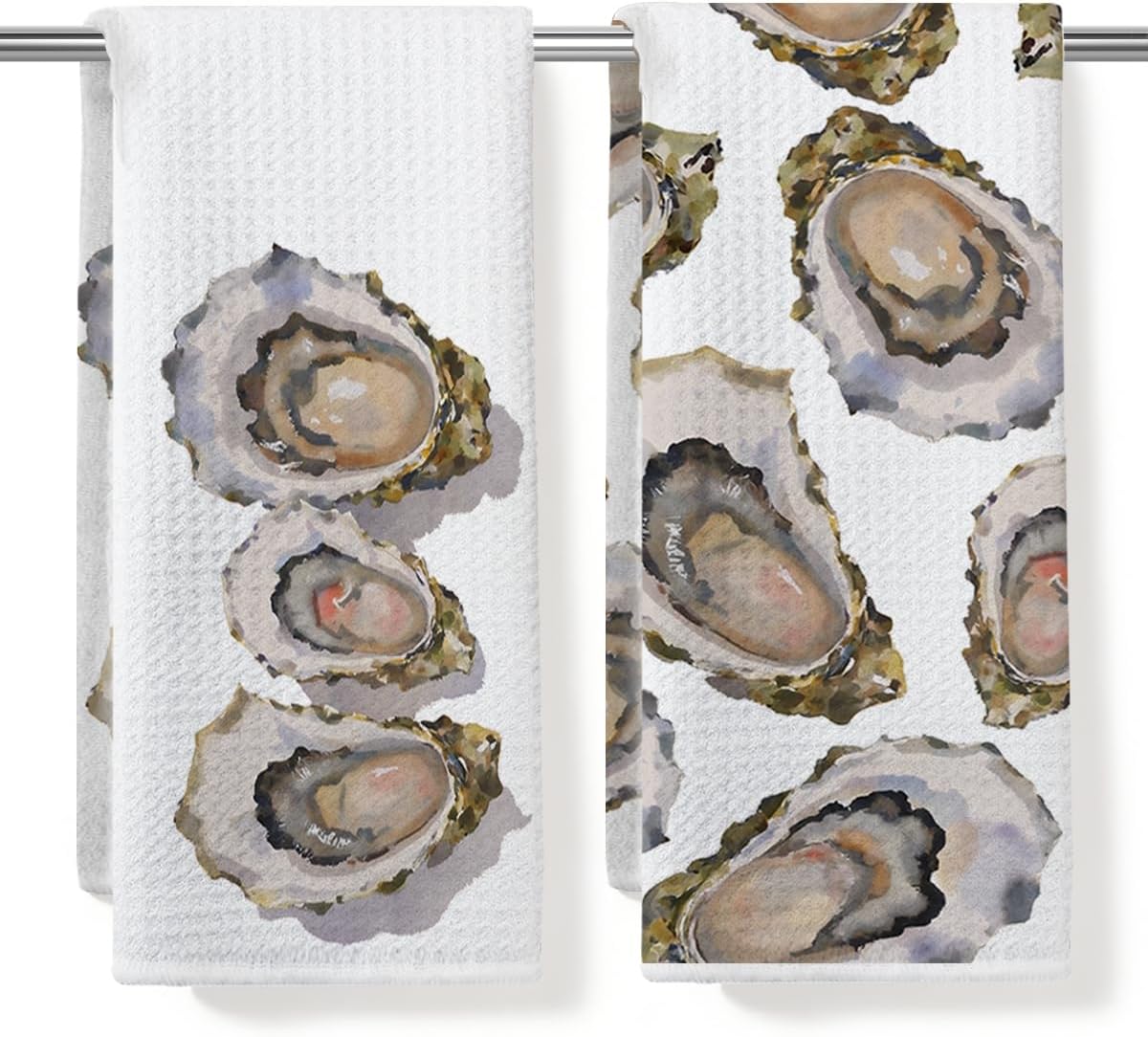 Toallas de cocina vintage oyster 14x24 pulgadas microfibra para baño y cocina regalo housewarming