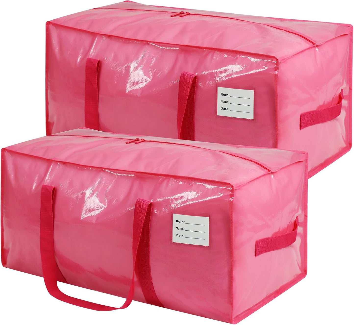 2 Pzas Bolsas Mudanza Resistentes con Asa y Cremallera