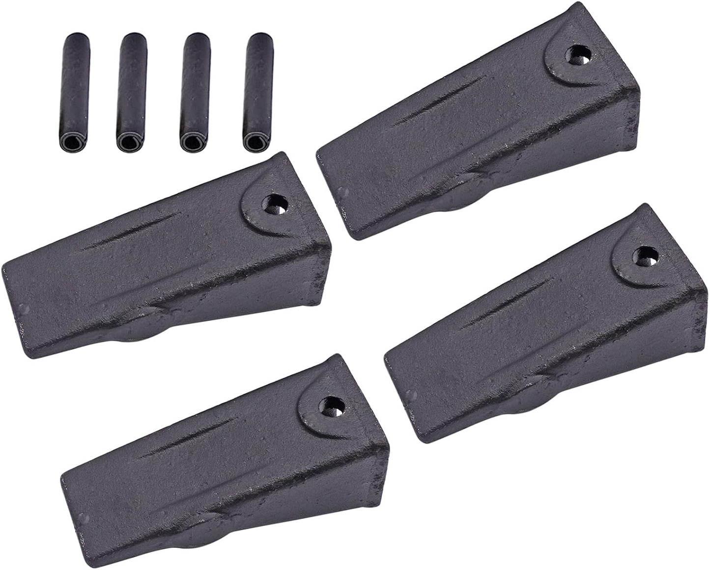 Dientes cubo con pasadores rodillo 4 pack minicargadora