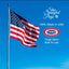 Bandera EE.UU. 6x10 nailon estrellas uso exterior