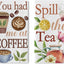 Toalla cocina You Had Me at Coffee para secar bebidas y hornear