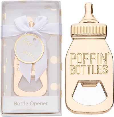 50 Pzas Abrebotellas Bebé Regalo Caja Diseño Explosión Niño Niña