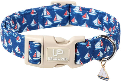 Collar perro bandera EE.UU. algodón para niñas y niños