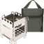 Estufa leña plegable con bolsa mochilero camping
