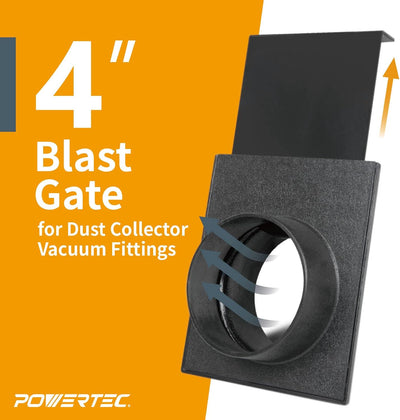 Puerta explosión 4pulg colector polvo pack 2
