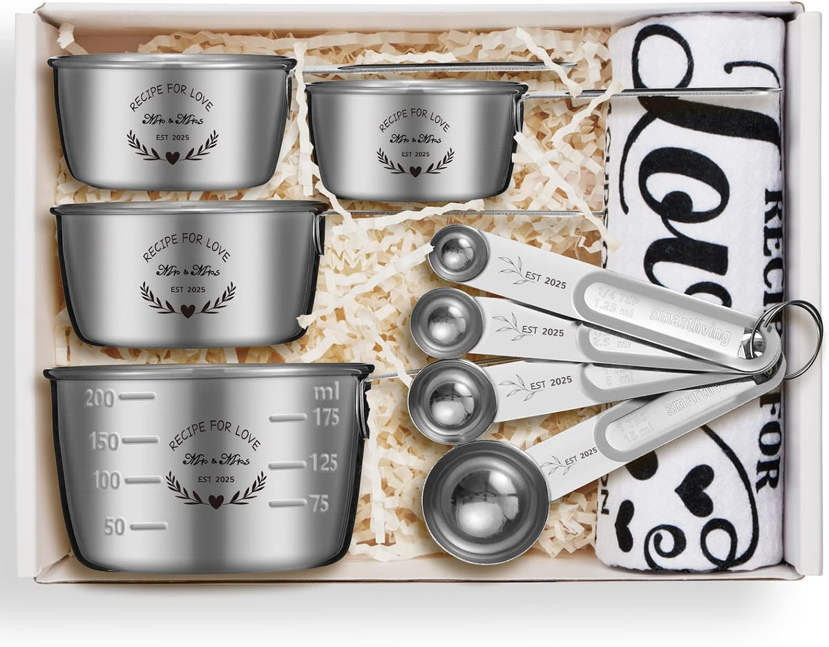 Juego de tazas regalo boda compromiso pareja