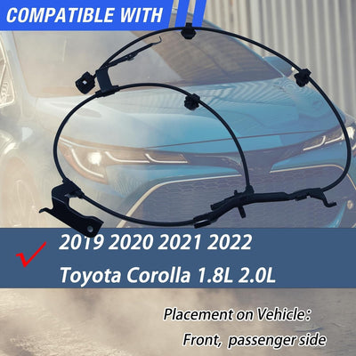 Sensor ABS rueda delantera derecha Toyota Corolla 19-23