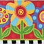 Jardín arte pop decorativo