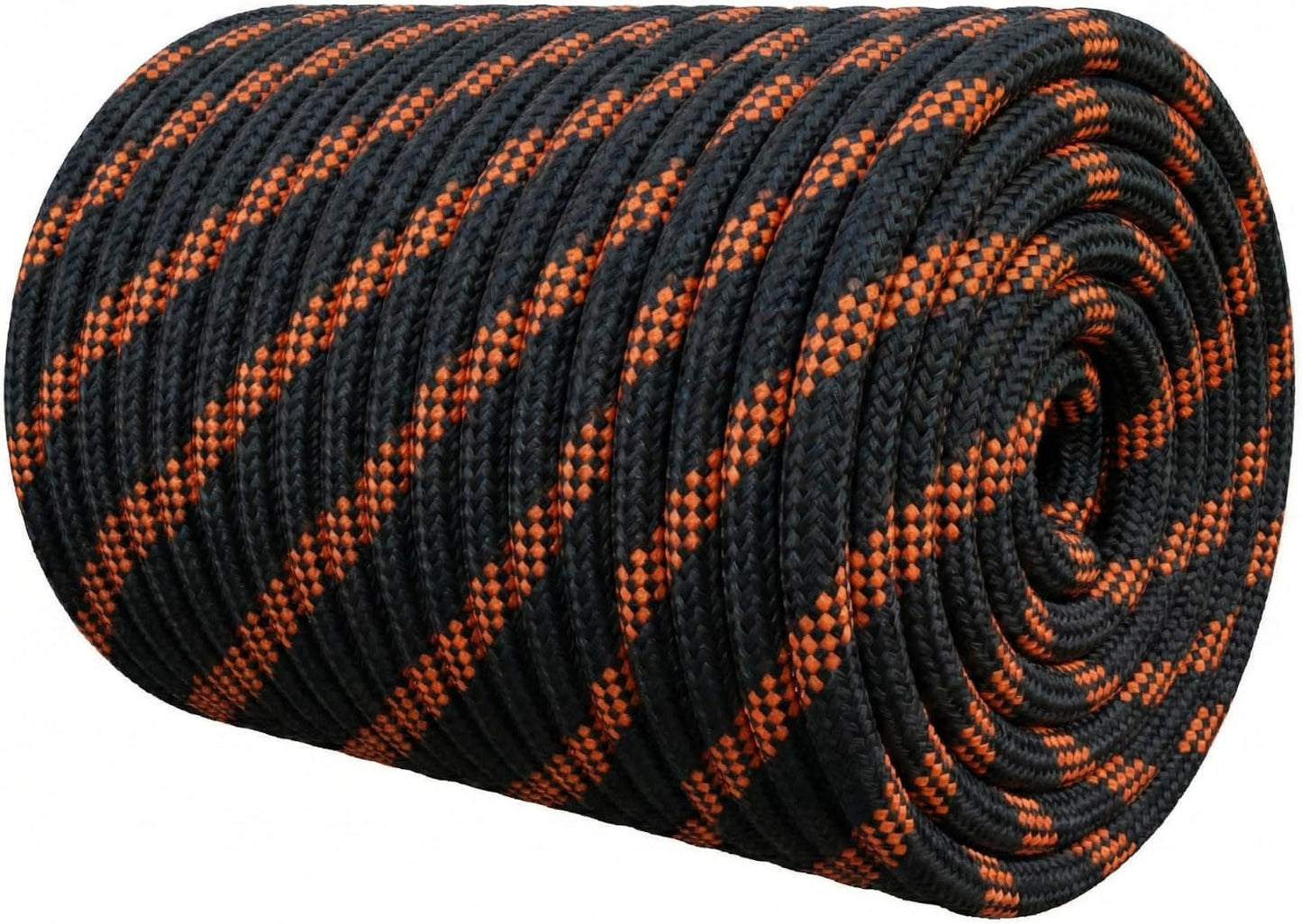 Cuerda Arborista 1/2pulg x150ft Poliéster Trenzada 48 Hebras