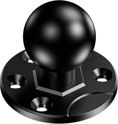 Base bola 2.25pulg placa aluminio compat RAM D