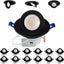 Iluminación empotrada 6" ajustable 5CCT 2700K-5000K