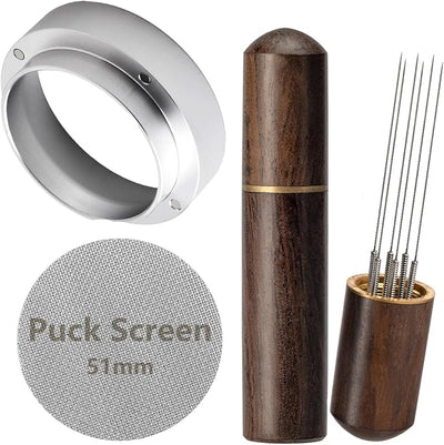 Kit accesorios espresso acero inox 2.008pulg
