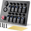 Panel interruptor basculante 12v/24v cc con disyuntor led