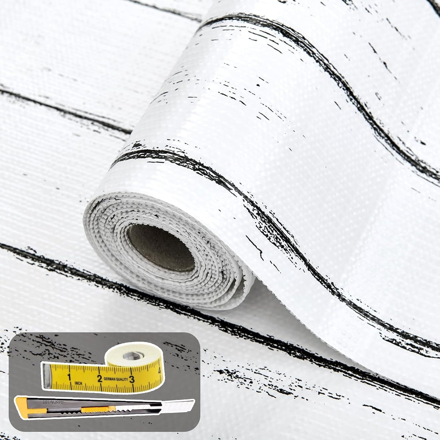 Revestimiento cajón cocina 12pulg x20ft antideslizante blanco