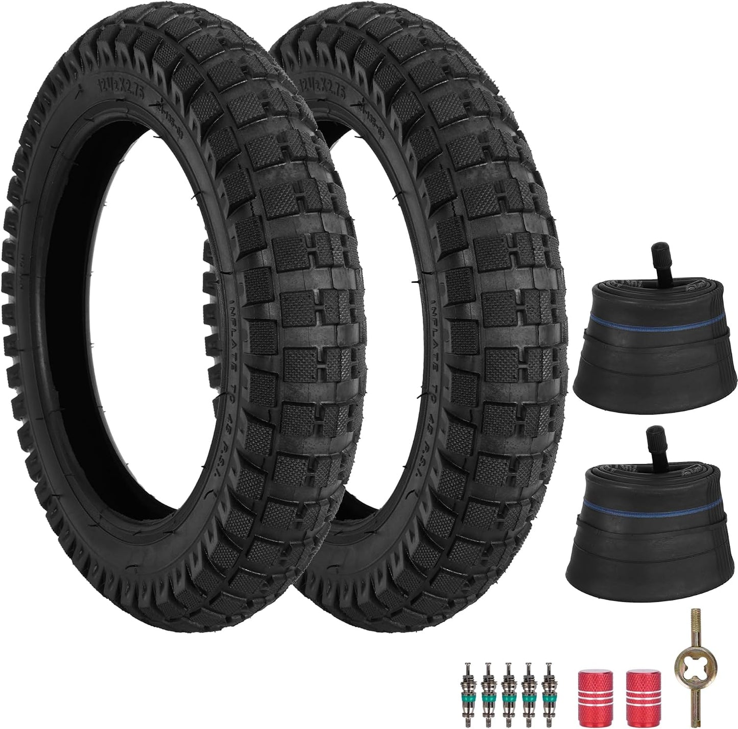 Tubo neumático Knobby 12.5x2.75 para triciclo MX350/400