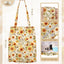 Bolsa tote pana pack 2 con bolsa maquillaje reutiliz.