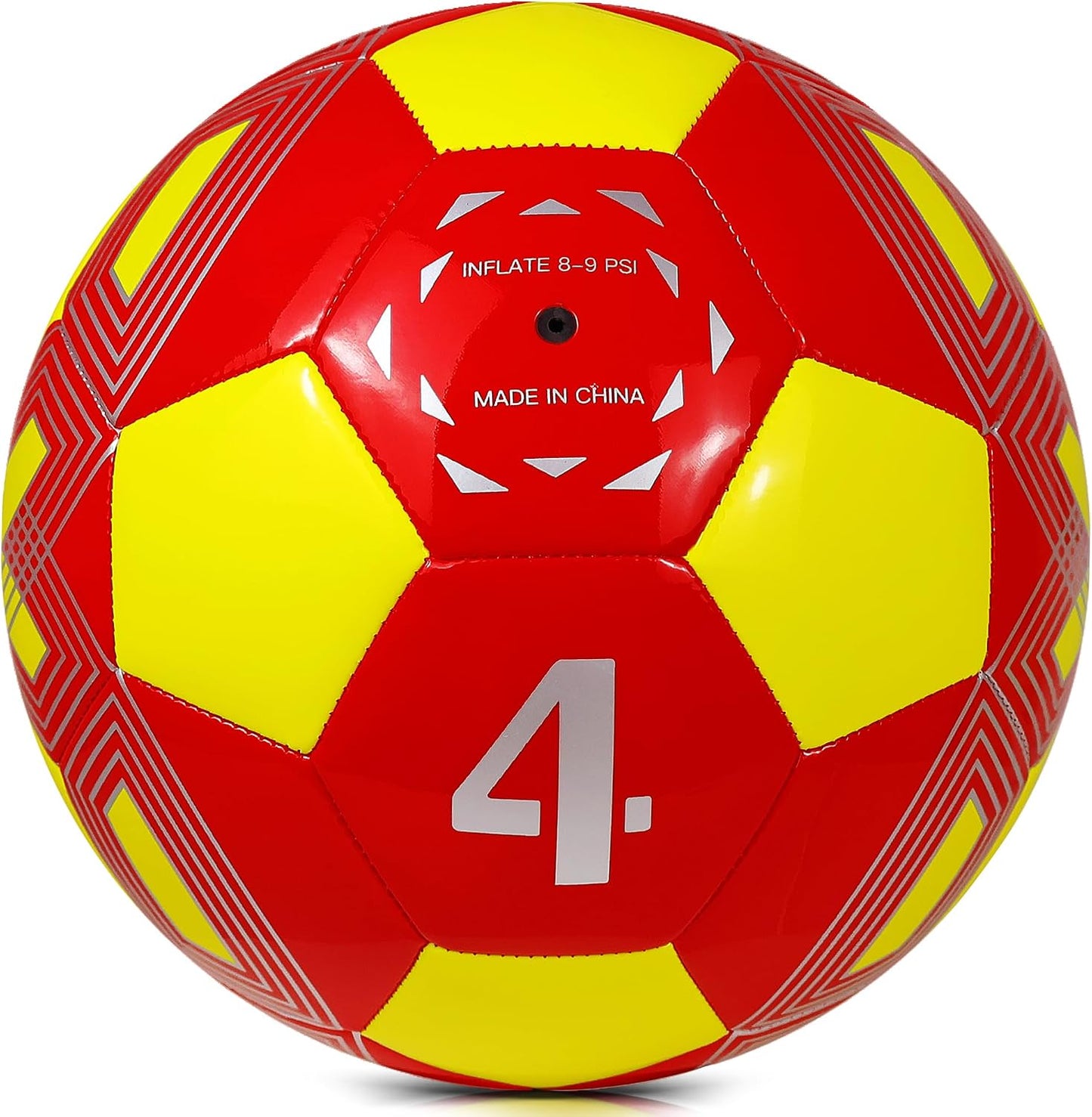 Balón Futsal Tamaño 4 Interior Exterior Entrenamiento Set