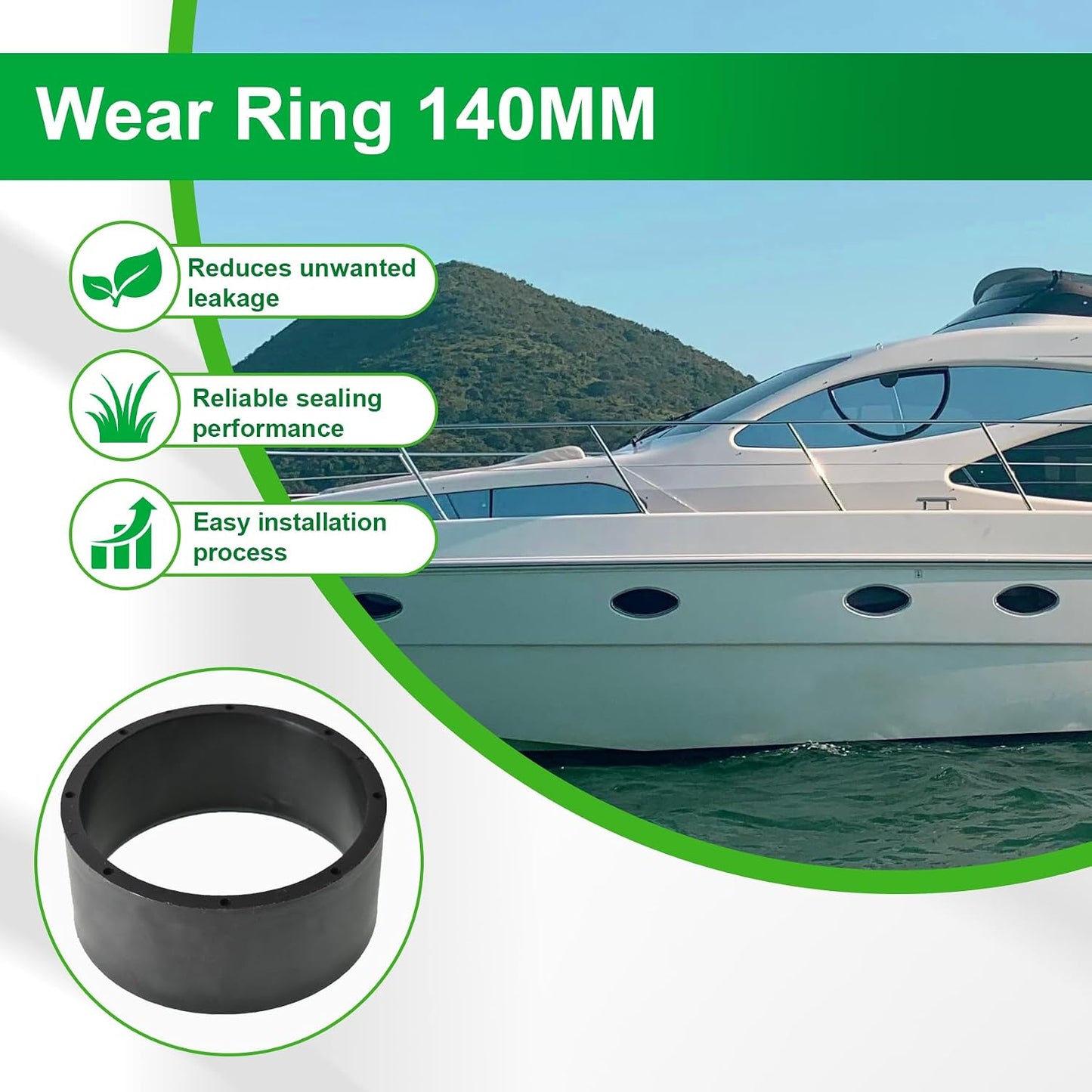 Anillo desgaste repuesto SeaDoo GS GTX HX SP XP