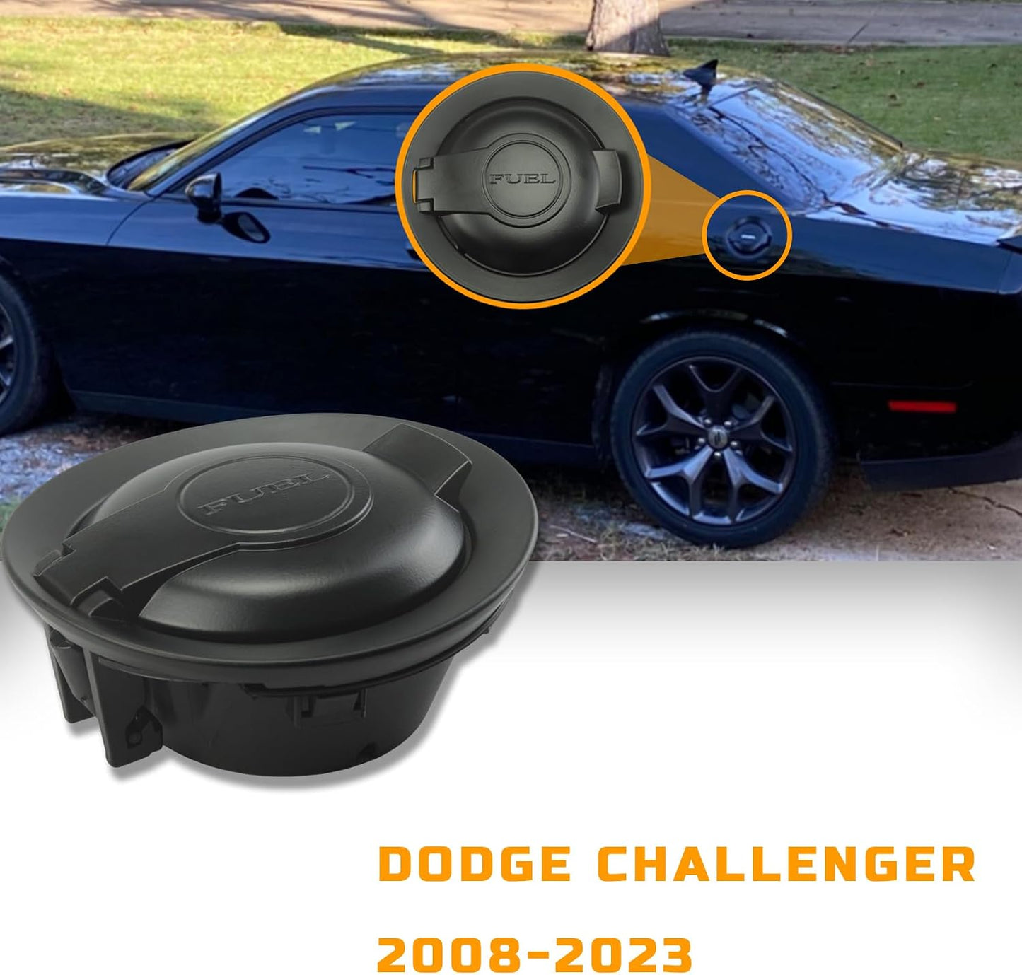 Tapa gas puerta llenado Dodge Challenger 08-23