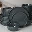 Set 24 Pzas Platos Cerámica Moteada 8 Personas